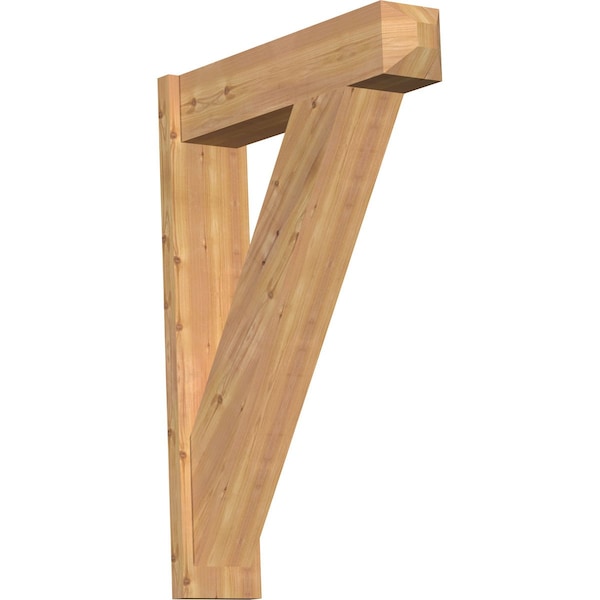 Ekena Millwork Traditional Craftsman Smooth Outlooker, Western Red Cedar, 7 1/2"W x 30"D x 42"H OUT08X30X42TRA04SWR - main